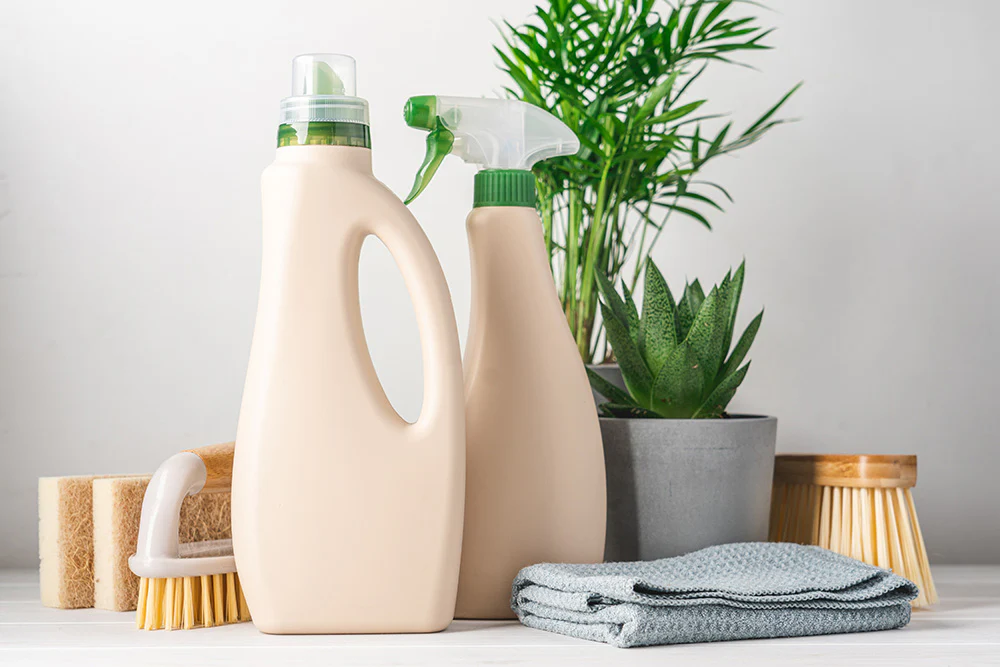 DIY green cleaning products used by columbus ohio cleaning services